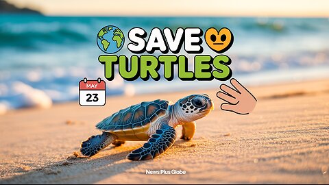 🌍 World Turtle Day 2025: Protecting Nature’s Ancient Survivors | News Plus Globe