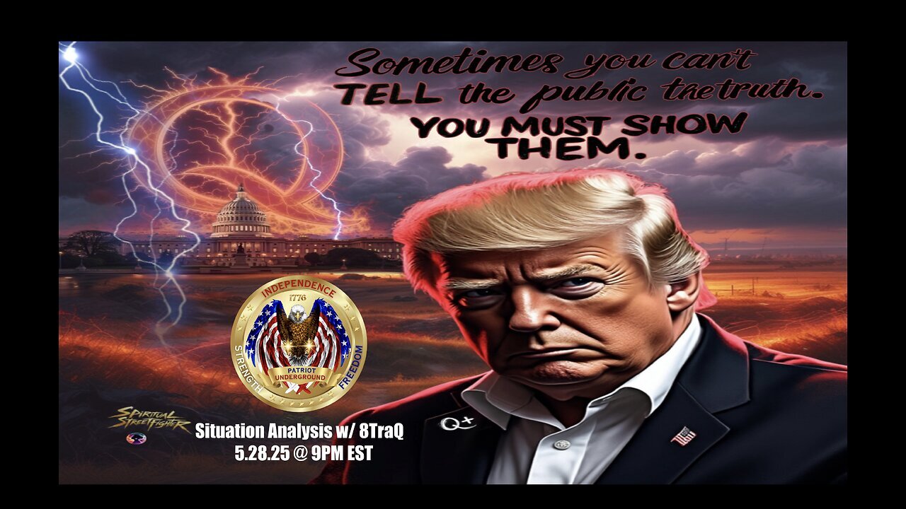 Situation Analysis w/ 8TraQ (5.28.25 @ 9PM EST)