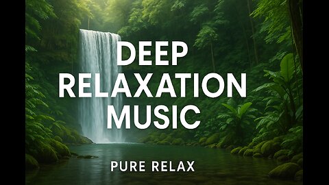 Flute and Water Sounds in Jungle Morning | Deep Meditation & Relaxing Nature Music