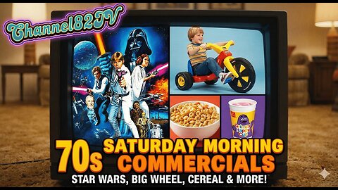 70s Saturday Morning Commercials: Star Wars, Big Wheel & Cap'n Crunch (1977)