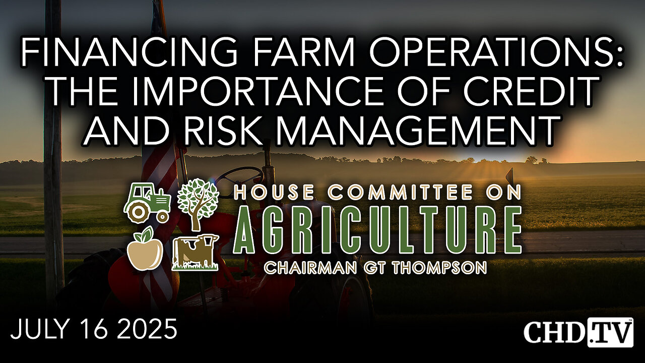 Financing Farm Operations: The Importance of Credit and Risk Management
