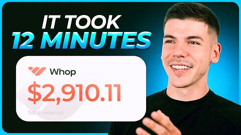 I Tried a NEW Way to Make Money with Whop (2025)