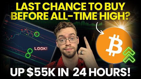 Bitcoin SUDDEN BREAKOUT Could Push To All-Time HIGH! (We're Up $55k)