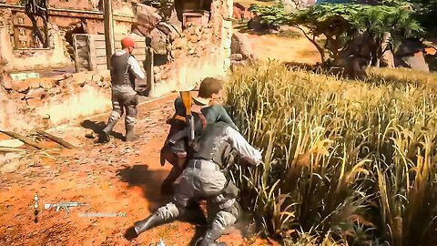 UnCharted4 Stealth Hard Mode - Trails Tower Fight PC #gaming#uncharted#gameplay#crazy#smash