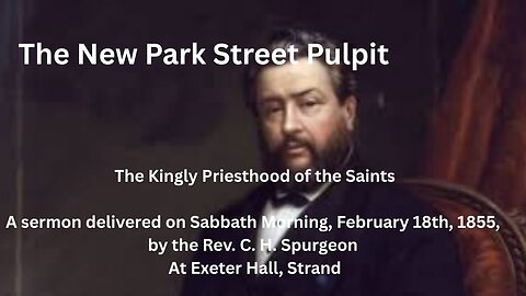 The Kingly Priesthood of the Saints