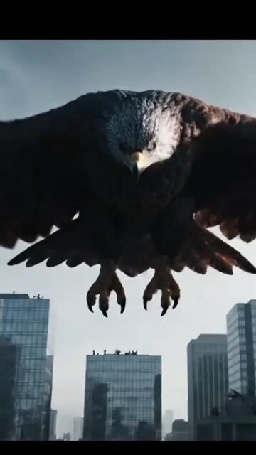 WORLD'S BRAVEST Man Stops Jet-Sized Eagle in Mid-Air!