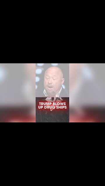 Alex Jones: Trump Blows up Cartel Boat Planning To Kill More Americans - 9/3/25