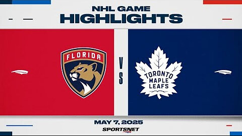 NHL Game 2 Highlights - Maple Leafs vs. Panthers