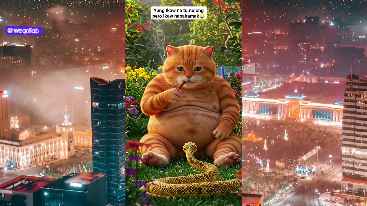yellow cat in hospital