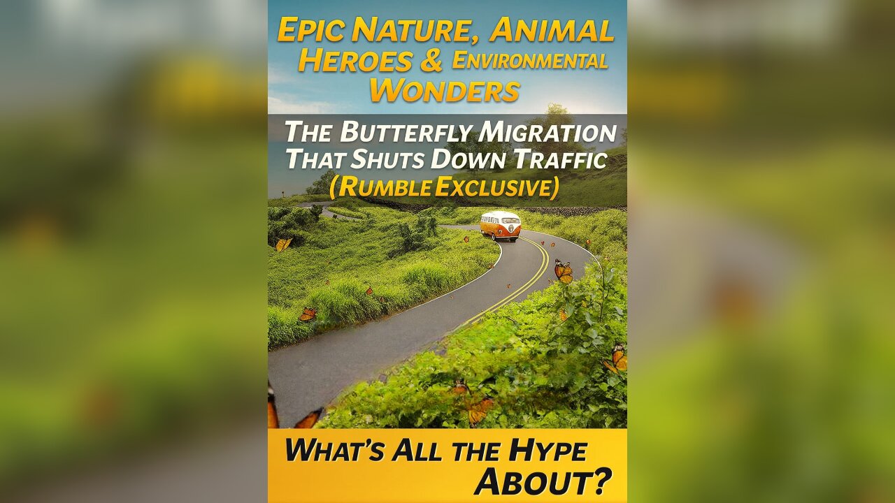 The Butterfly Migration That Shuts Down Traffic (Rumble Exclusive)