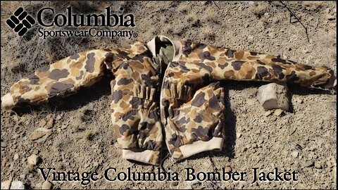 The Levergun Bum Field Review: Vintage Columbia Bomber Jacket - OD/Frog Skin (Reversible)