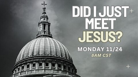 Did I Just Meet Jesus? | Spiritual Mindset & a Nation in Decline
