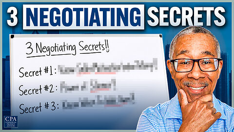 3 Negotiating Secrets Every Real Estate Investor Should Know