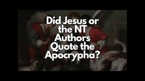 JESUS NEVER QUOTED THE APOCRYPHA!? #truth #jesus #mary #joseph #ihs #christ #church #bible #christia