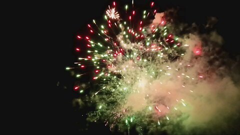 Fireworks at Shoot and Swim 2025