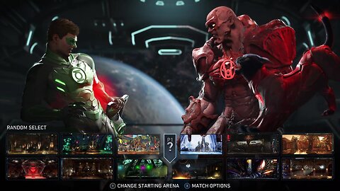 Match2 Green Lantern vs Atrocitus Injustice 2 Legendary Edition