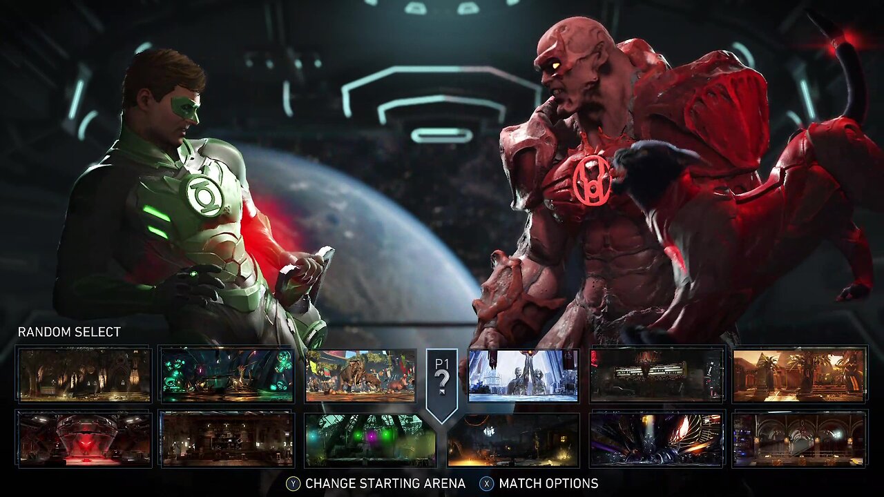 Match2 Green Lantern vs Atrocitus Injustice 2 Legendary Edition