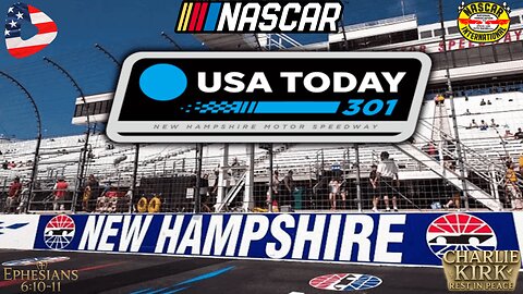 🏁⚡NASCAR USA TODAY 301: LIVE WATCH/ REACTIONS WITH ME!!! REST IN PEACE CHARLIE!! WE LOVE YOU!!!!