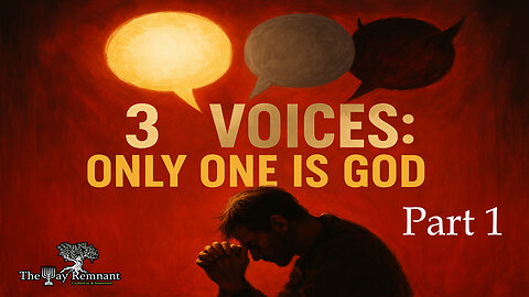 How To Tell The Difference Between God's Voice, Your Voice, and The Enemy's PART 1