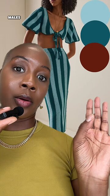 Palette 1 for this turquoise color combo by Mikara Reid || MIIEN Consultancy