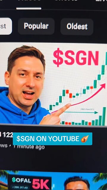 $SGN ON YOUTUBE ☄️