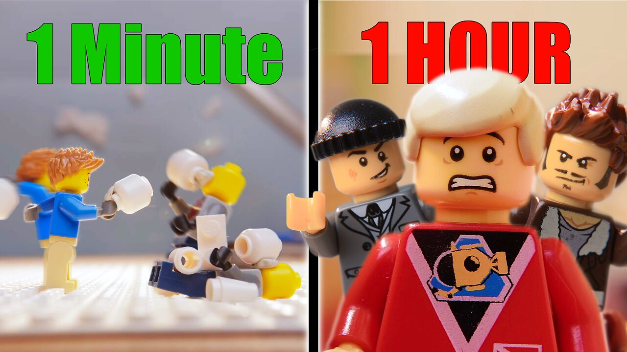Animating CHRISTMAS in 1 Minute Vs. 1 Hour