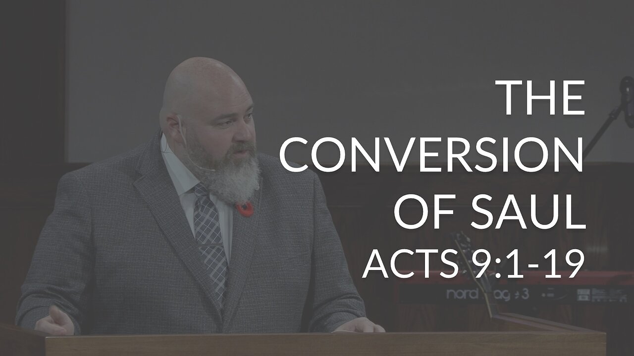 The Conversion of Saul (Acts 9:1-19)