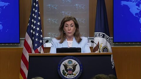 State_Department_briefs_as_Trump_reportedly_considers_Iran_strike😳