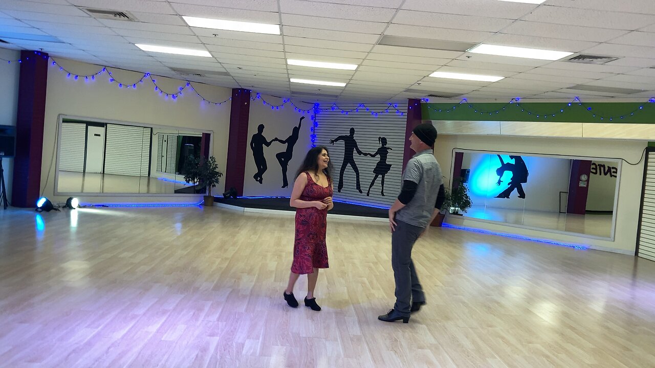 East Coast Swing 5th Position/Crossover Breaks Sliding Doors