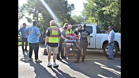HEAD ON COLLISION HOSPITALIZES 1, BLANCHARD TEXAS, 07/21/25...