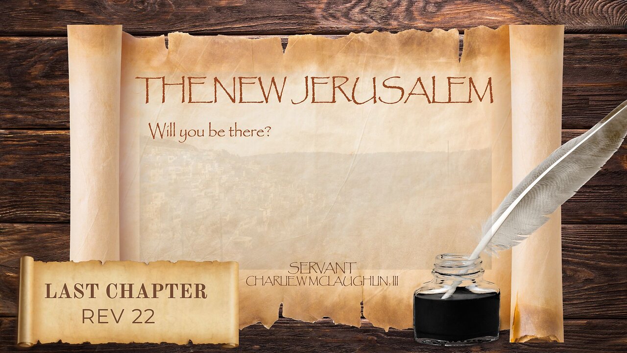 The New Jerusalem: Will you be there?