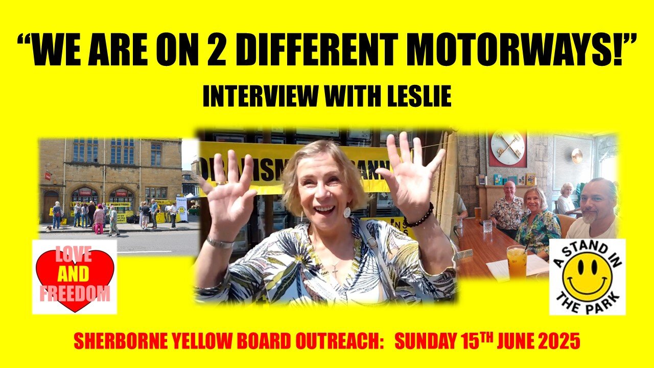 "We are on 2 Different Motorways!"