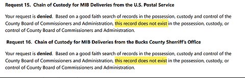 Can the Bucks BOE Commit Crimes With Impunity?