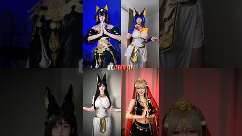 😻Which one do you like?? #douyin #egypt #beauty #cosplay #dance #trending #shorts