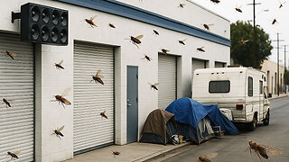 LA Businesses Blast Loud Insect Sounds to Drive Away Homeless Encampments