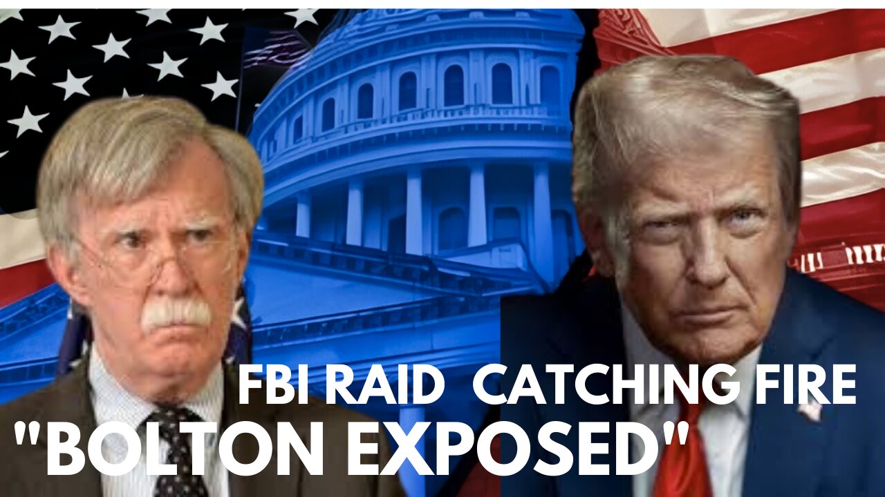 “FBI RAID SHOCKER: Trump Responds to Bolton Fallout"