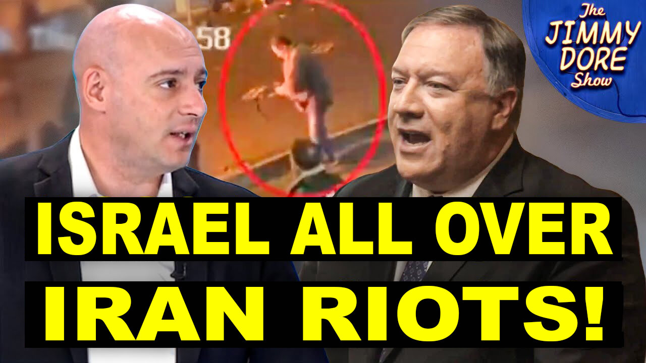 Israel and CIA Now BRAGGING - That Israel Controls Iranian Rioters