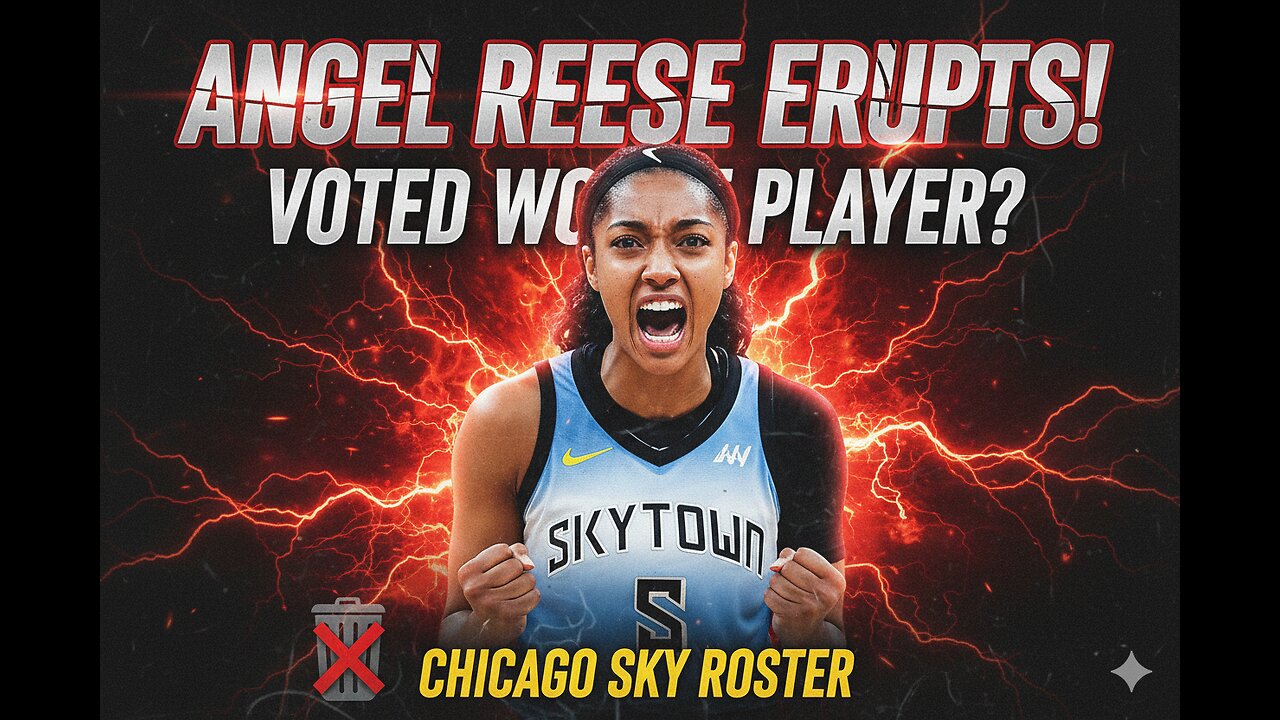 Angel Reese ERUPTS After Being VOTED Worst Player on Chicago Sky Roster!ge