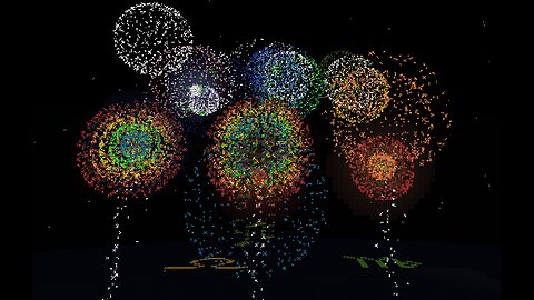 #New #Years #Fireworks #Display in #minecraft #creative