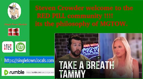Steven Crowder Welcome to the Red Pill community...