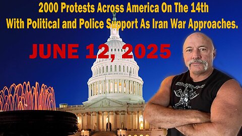 2000 Protests Across America On The 14th With Political and Police Support As Iran War Approaches.
