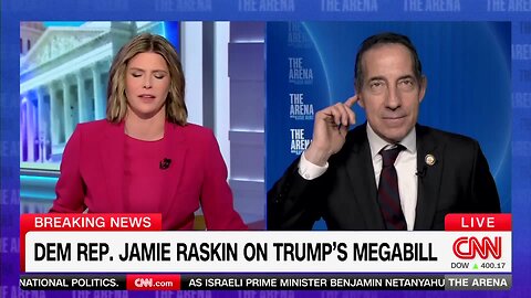 Dem Rep. Jamie Raskin Refuses to Answer if He Supports No Tax on Tips