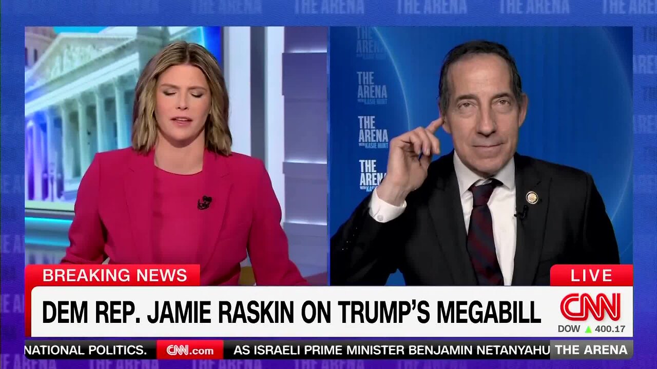 Dem Rep. Jamie Raskin Refuses to Answer if He Supports No Tax on Tips