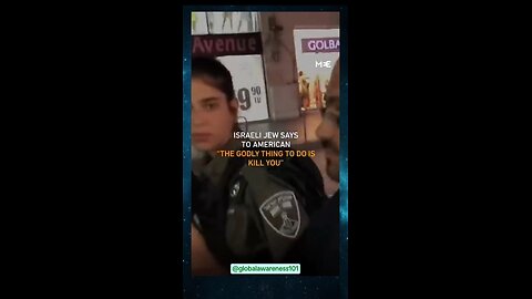 Israeli Zionist Jew tells Christian, "The godly thing to do is kill you."