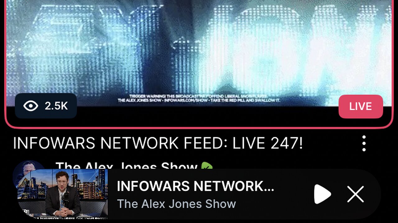 Alex Jones and Work