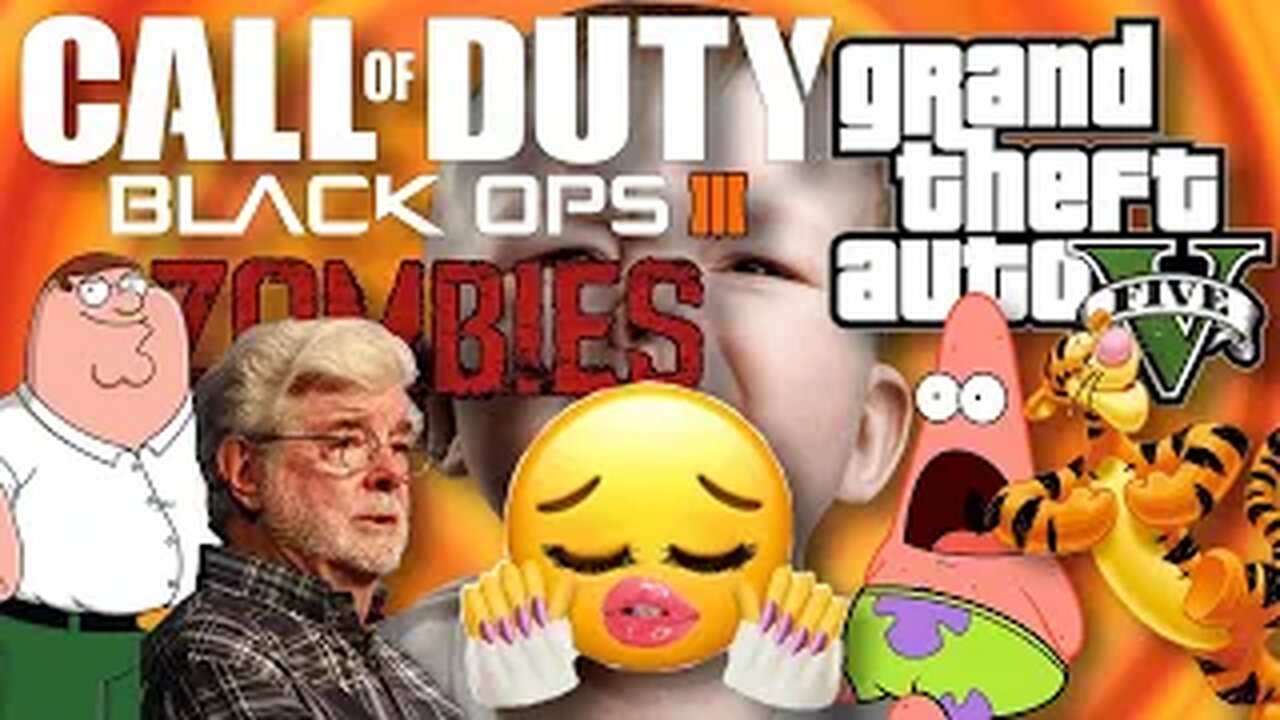 Call of Duty Black OPS 3 GTA Map Funny Moments (pure brain rot)