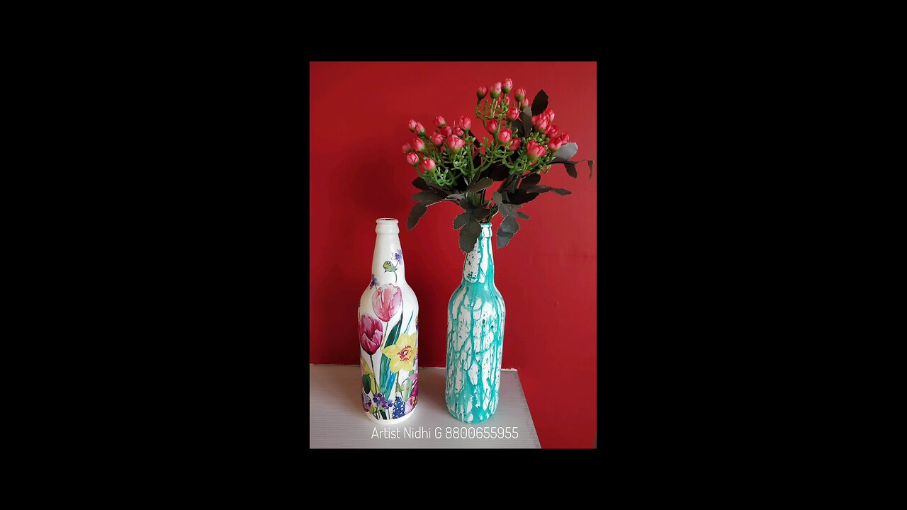 Beautiful Decorative Bottle