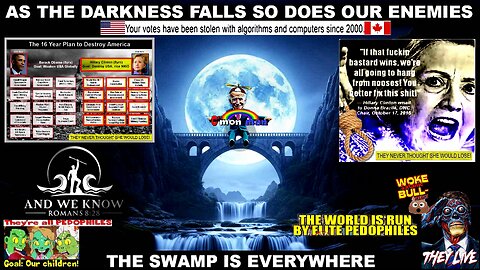 12.9.25: The SWAMP is EVERYWHERE, Bad APPLE? Illegal LEECHING! Pray!