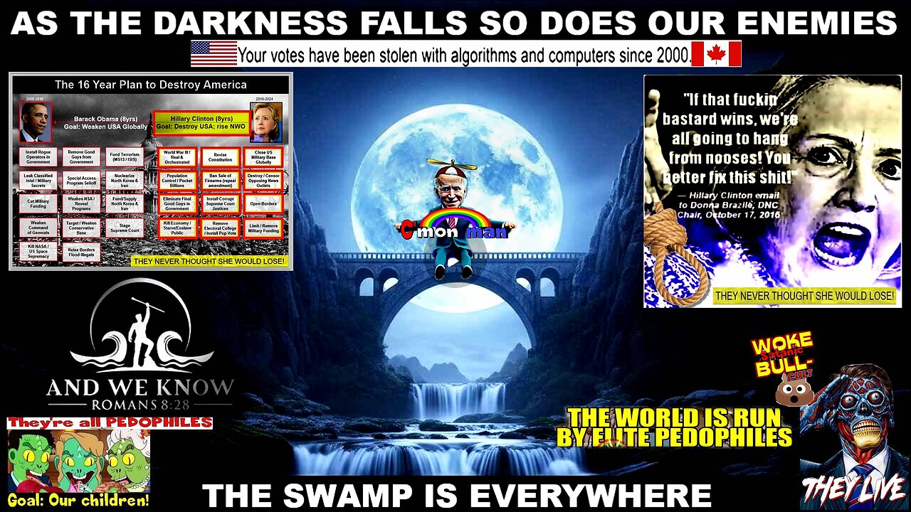 12.9.25: The SWAMP is EVERYWHERE, Bad APPLE? Illegal LEECHING! Pray!