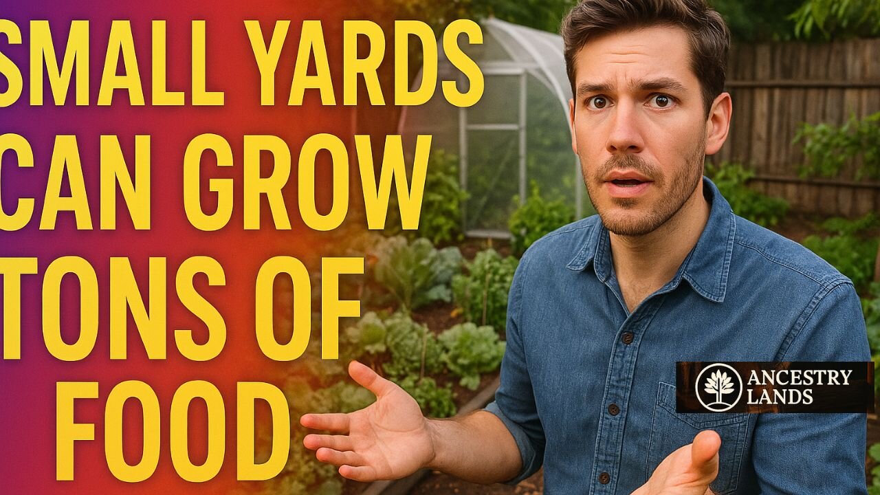 How to Turn Small Yards Into Food Producing Powerhouses | Land Ownership & Backyard Farming Tips